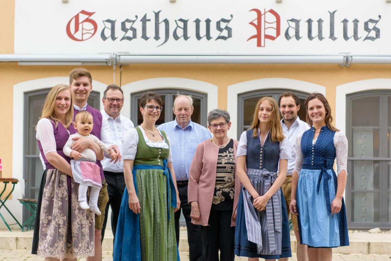 Gasthaus Paulus Hotell Neustadt an der Donau Exteriör bild